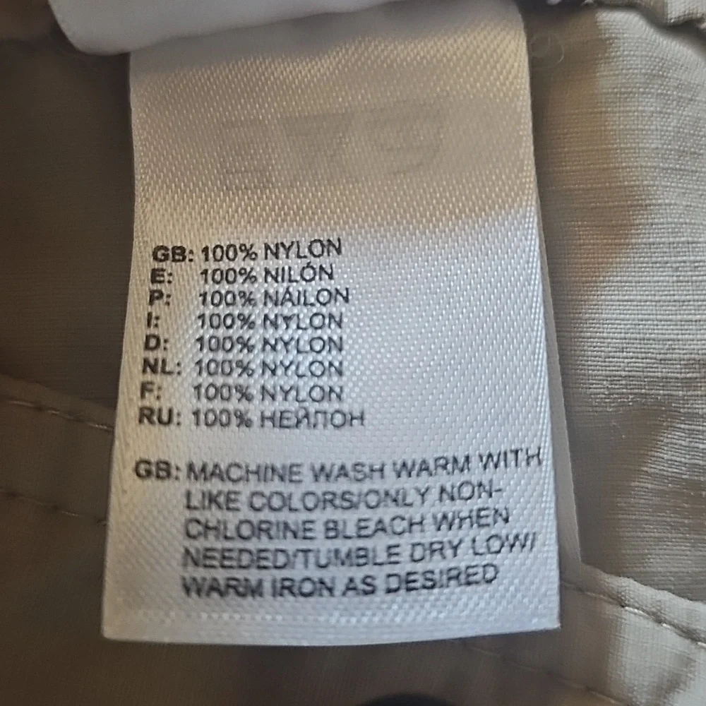 The North Face Women's Size 6 Tan Khaki Outdoor Cargo Nylon Hiking Outdoor Skirt - Picture 11 of 12